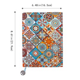 Chinese Retro Style a5 Book Covers for bibles and paperbacks,Book Sleeve Protector, Book Cloth for smutty Book Lovers Gifts 8.4x6.1x1 inches (A Book Cover, A5)