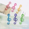 Large Paper Clips, 1.6 Inch, 40mm, 50 Pcs, Multicolored Note