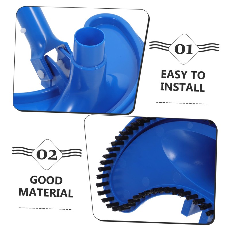 CIYODO Manual Pool Vacuum Head with Handle for Pools for