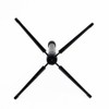Western Concert Flute Tripod Holder Stand with 4 Metal Legs