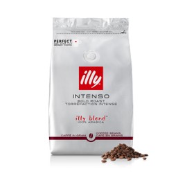 illy Coffee, Intenso Coffee Beans, Dark Roast, 100% Arabica Coffee Beans, 500g