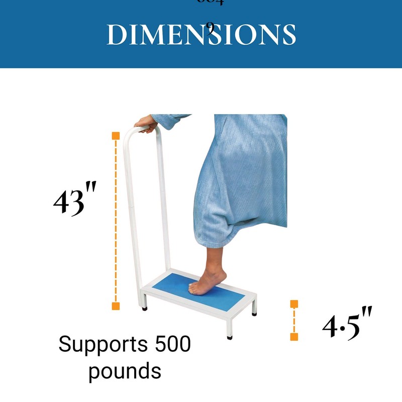 JIIZB6855EA - Bath Step with Handle