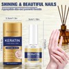 Keratin Nail Care Oil, Deeply Moisturizing Treatment for Strong, Glossy