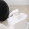 FEEL YAN 120ml Snail Soap Dispenser, Refillable Bottle Press Pump,