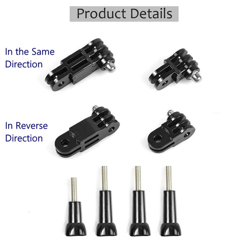 3-Way Adjustable Extension Pivot Arm Adapter Set- Long & Short