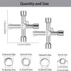 TERJBG 2 x Control Cabinet Keys, Universal Keys, Bleed Key