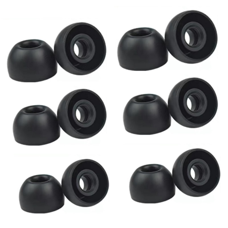 6 Pairs Replacement Silicone Earbuds Tips for Beats Fit Pro