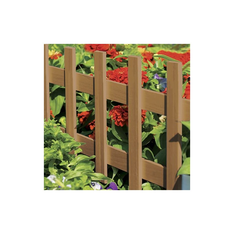 Greenes Deluxe Picket Fence 18" H x 3' L (12-Pack)