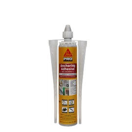 Sika AnchorFix®-1 High Strength Anchoring Adhesive, 10.1 fl oz, Gray - Fast Setting, Self-Mixing Nozzle for Concrete & Masonry, Ideal for Railing, Rebar, Bolts, Dowels, Subfreezing Temps Use