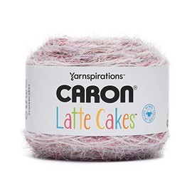 Caron Latte Cakes Self-Striping Yarn, 8.8 oz. / 250g, 530 Yards / 485 Meters (BlackBerry 291222-22011)