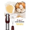 MegaWise 5-in-1 Immersion Hand Blender Set with Variable Speed, 400W,
