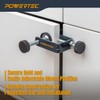 POWERTEC Drawer Front Installation Clamps, Adjustable Cabinet Face Clamp Set,