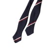 Beams Plus Men's Necktie, Wide Regimental Bowtie, navy