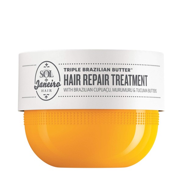 Triple Brazilian Butter Hair Repair Treatment Hair Mask, 238mL