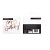 PartyDeco Happy Birthday White Napkins 33 x 33 cm Pack