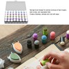 40 Pcs Finger Sponges Daubers Fingertip Concealer Brush Craft Painting