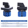 Taiss Universal Changeover Switch 20A 550V 3 Position 8 Terminals