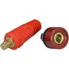 RIVERWELD TIG Welding Cable Panel Connector Plug & Socket Set
