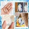 20 Pieces Diamond Shape Hanging Crystals - Suncatcher Crystal, Prism,