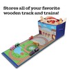 Zany Trains - Train Storage Bin and Play Mat -