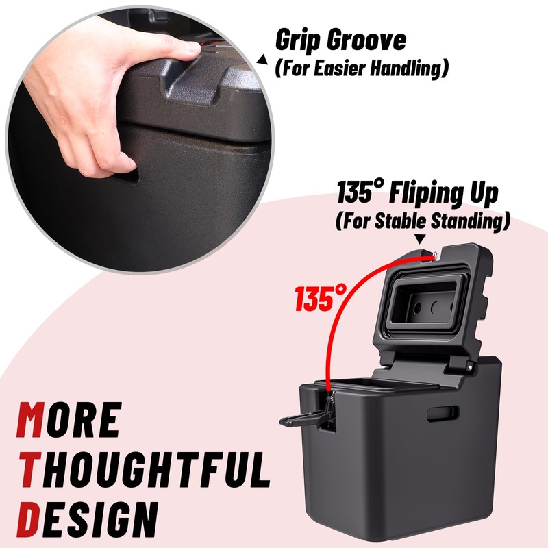 StarknightMT Ranger Storage Box, 28L/ 7.4Gal Ranger XP 1000 Under