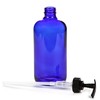 Vivaplex, 2, Large, 16 oz, Empty, Cobalt Blue Glass Bottles