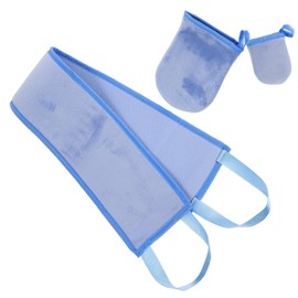 FOMIYES Set Tanning Mitt Glove Applicator Lotion Back Applicator for Women Men Adults Easy Self Tanning Application