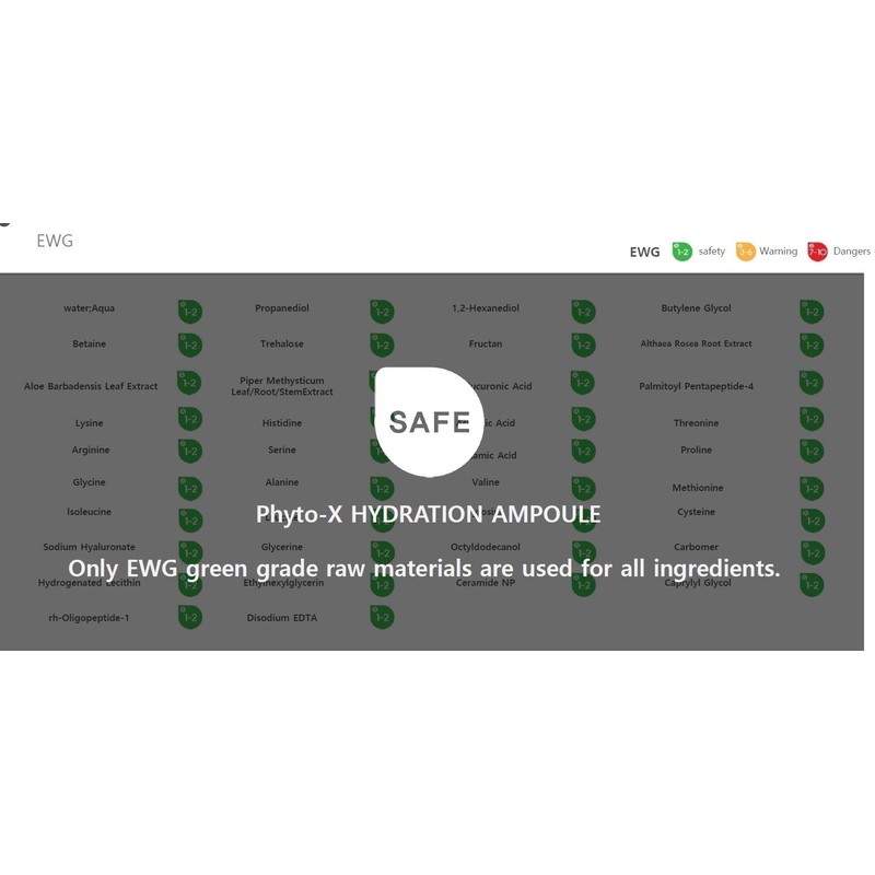 Phyto-X HYDRATION AMPOULE,Moisture 5ml5ea/box