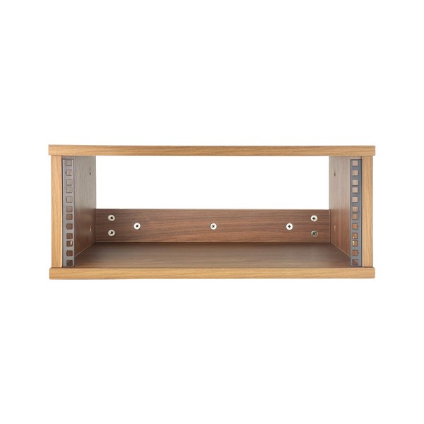 fmuser 4U Wooden Desktop Studio Rack, Standard Recording Studio Racks