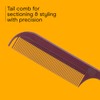 Conair Slick Back Tail Comb Set, 3-Pack with Fine Tooth