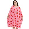 KFUBUO Plus Size Nightgowns for Women Oversized Sleep Tshirts Dress