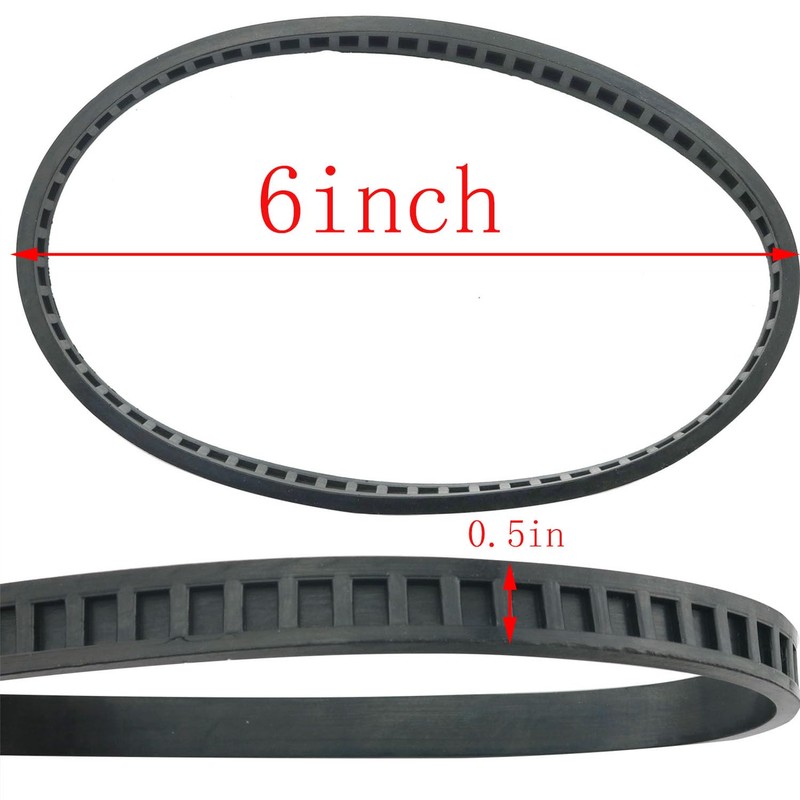 CHENJIN 2PCS Chain Saw Pulley Replacement Belt 650721-00 6" OD