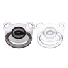 Landofgenie Dummy Adult Size Transparent Bear Model Large Teat Shield