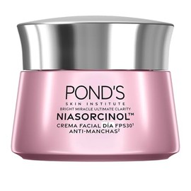 POND'S Crema Facial Antimanchas* Día Bright Miracle Ultimate Clarity con Niasorcinol y FPS 30**, uso de día para una piel luminosa y tono uniforme 50 g