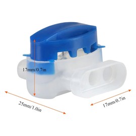 SEIWEI Cable Connectors Electrical Wire Connectors Crimping IDC 314 Wire Connectors for Robotic Lawnmower Irrigation Applications 20pcs