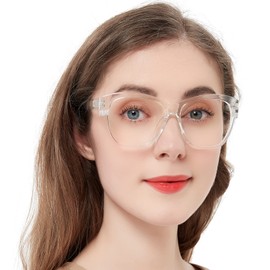 OCCI CHIARI Big Reading Glasses Women 2.5x Square Readers(1.0 1.25 1.5 1.75 2.0 2.25 2.5 2.75 3.0 3.5 4.0 5.0 6.0)
