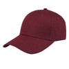 FREEBIRD99 Unisex Cotton Adjustable Baseball Cap Plain Hat (Burgandy)