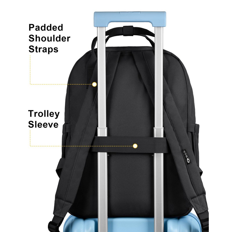 Laptop Backpack for Women & Men, Lightweight Water Resistant Backpack
