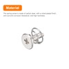 sourcing map Spring Screws M2 x 8 mm 6 mm
