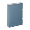 Lihit Lab Mutual File Case, A4, Thick, Slate Blue, A2039-11