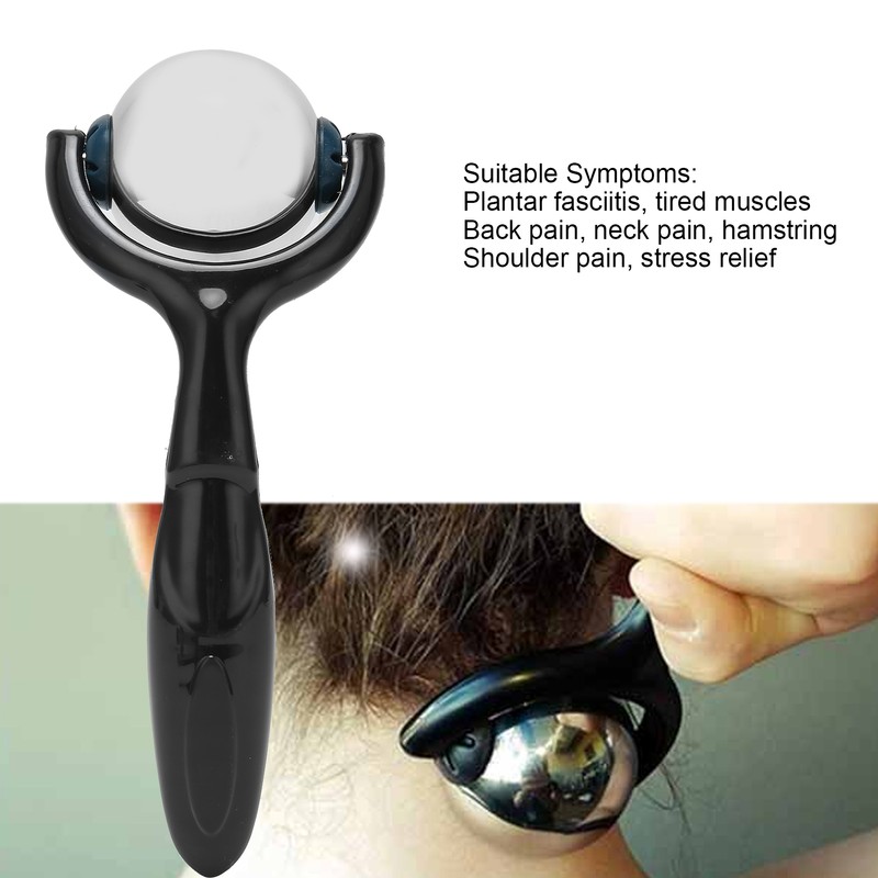 Roller Massage Ball Stainless Steel Physical Therapy Muscle Recovery Massage