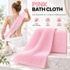 Japanese Exfoliating Towel, Extra Long Back Scrubber for Men Women