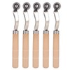 Agatige 5 Pieces Sewing Pause Wheel for Sewing Pattern, 20mm