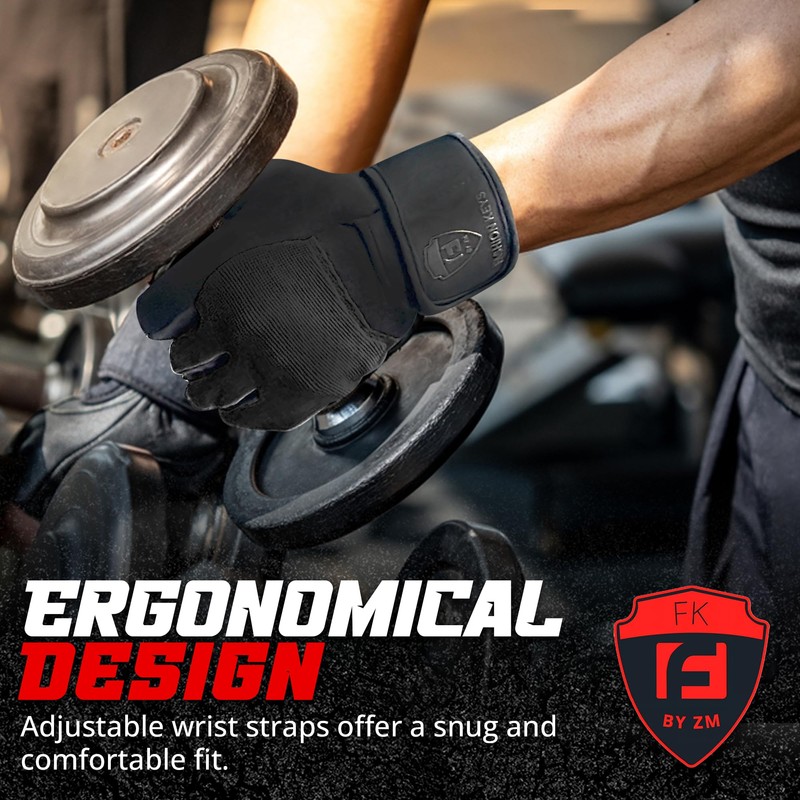 FK by ZM Gym Workout Gloves for Men & Women