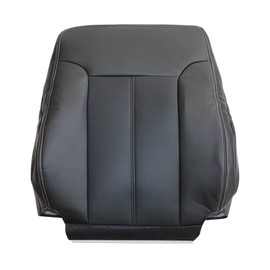 GXARTS Passenger Side Top Lean Back Replacement Seat Cover Compatible with Ford F250 F350 F450 F550 2011 2012 201320142015 2016 Lariat FX4 XLT with Leather 4X4 2WD Single Cab Quad Cab Black