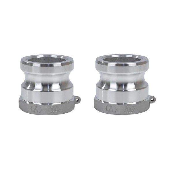 Quafwia 2 pcs Aluminum cam lock fittings (2" Part A)