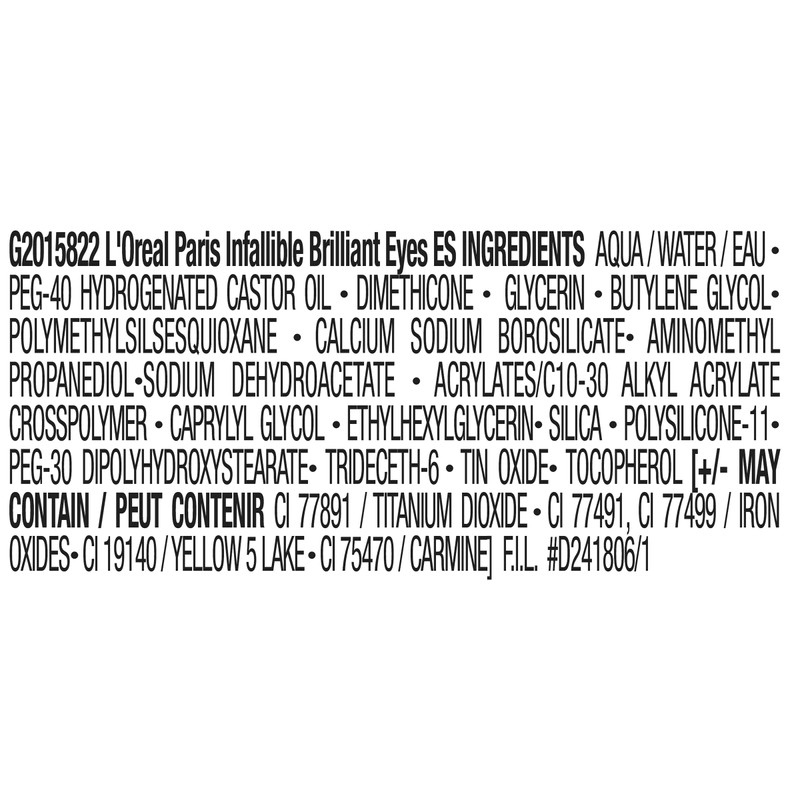 L’Oréal Paris Brilliant Eyes Shimmer Liquid Eye Shadow Makeup, Crown