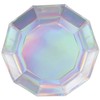 Beistle Iridescent Decagon Plates