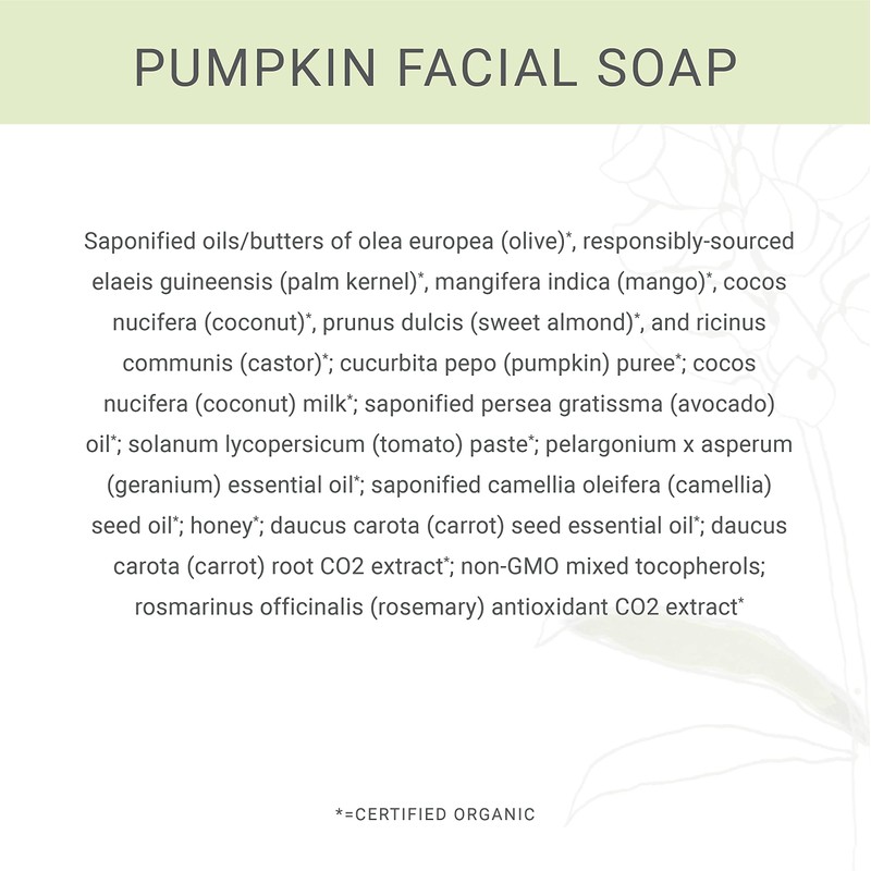 Osmia Organics Luz Enzyme Facial Soap