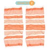 MOMOMUS Pack von 2 Fouta XL oder Strandhandtuch Baumwolle 100%
